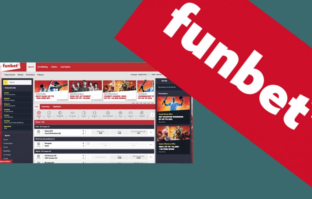 FunBet offers a unique sports betting experience