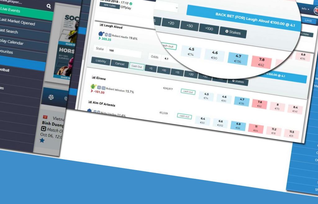 Betting exchange governs in a completely different way
